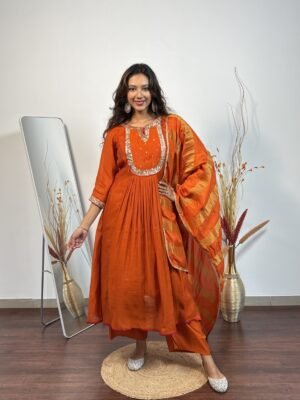 Sequence Chanderi Suit